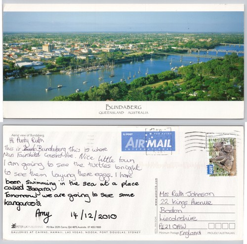 L00141 aerial view bundaberg - l00141,