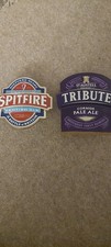 Set of 2 metal  Ale Clips 1 x