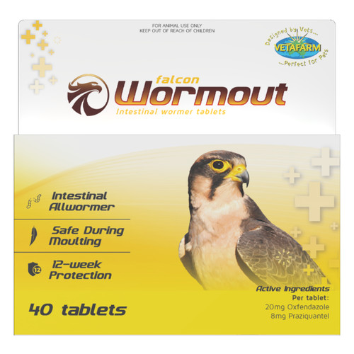 Vetafarm falcon wormout bird - falcon,