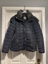 Joules Navy Coat Size 12