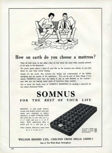Original 1955 advert for