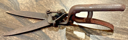 Vintage keiser grass shears - grass,