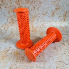 A'ME Old School BMX Cam Grips Black or Red Made in USA Raleigh Burner Mongoose
