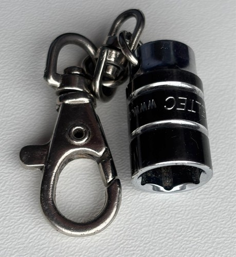 Deltec branded keyring socket - keyring,