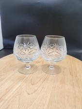 Crystal Brandy Glasses Set of 2