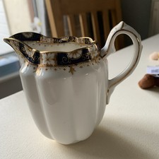 *VINTAGE COURT CHINA milk /creamer jug HAND PAINTED FLORAL  1920'S 16 items VGC