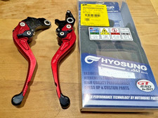 NEW Genuine Hyosung GT250R GT650R Stubby Brake & Clutch Levers 95750H99700PR