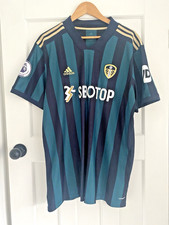 Leeds United Away Shirt Jersey Adidas 2020/21 2XL XXL Official Retro 10/10