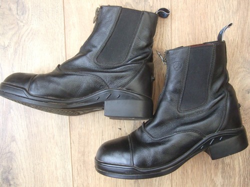 Ariat heritage black leather - ariat, leather~