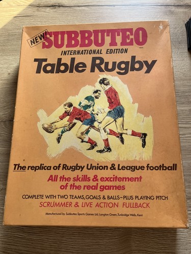 Subbuteo table rugby - subbuteo,