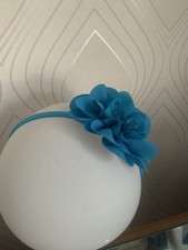 Fascinator Headband Blue New