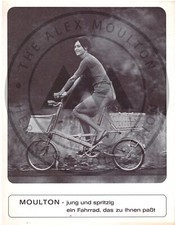 Moulton - German Pamphlet - "Young and lively, a bike that suits you" - 1965