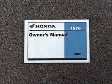 1978 Honda XR75 Dual-Sport