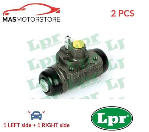 Drum wheel brake - wheel, pair