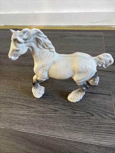 Beswick cantering shire horse - beswick,