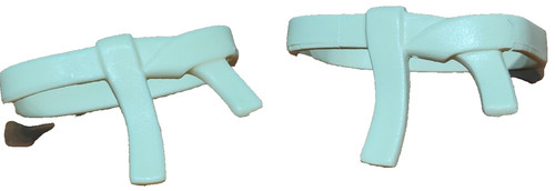 Playmobil white belt - playmobil, x2