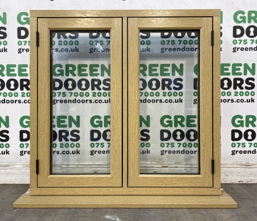 Irish oak casement window - window, upvc