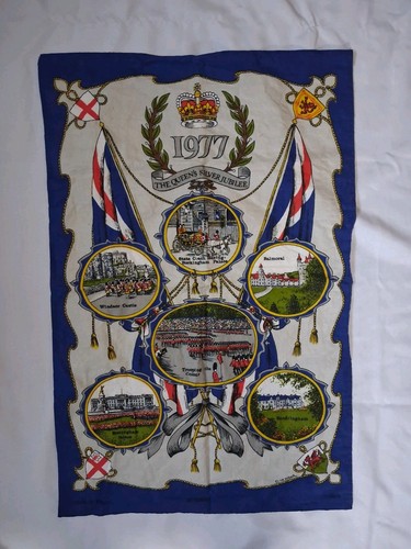 Vintage 1977 tea towel - vintage,