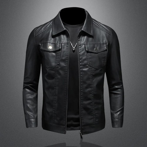 Mens leather casual - mens,