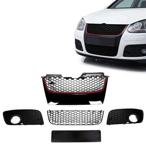 Badgeless front grille set - grille,