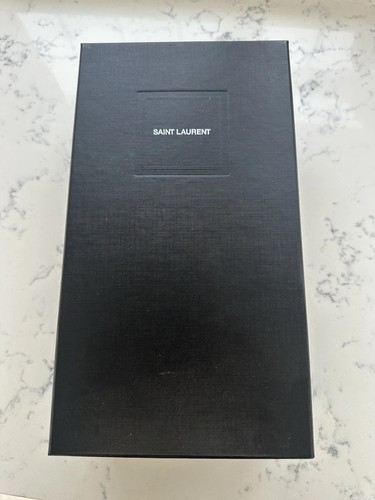 Saint laurent empty - shoe, box