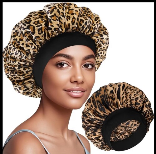 Leopard print bonnet for - for, women