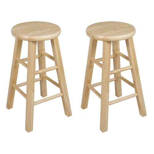 Wood classic round seat - wood,