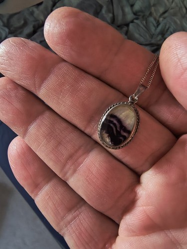 Blue john fluorite - john,