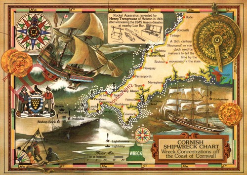 Picture postcard cornwall - postcard>,