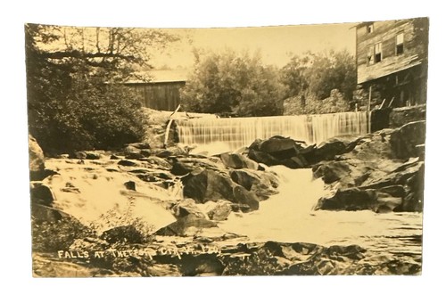 Sayre covered bridge - covered, dam