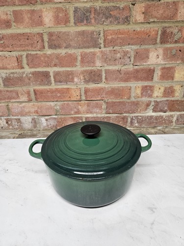 Creuset green vintage 26cm - le,