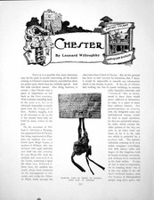 Antique Print Chester Charter