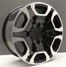 TOYOTA HILUX 18" GENUINE BLACK DIAMOND CUT ALLOY WHEEL RIM 426110KR30 X1