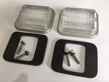 Mgb Reversing Light Lucas Lens Set Inc Gaskets/ Screws ROW3-F
