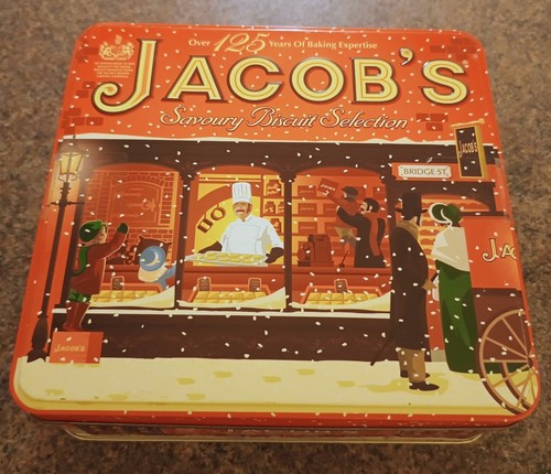 Jacob biscuit tin 125 - biscuit,