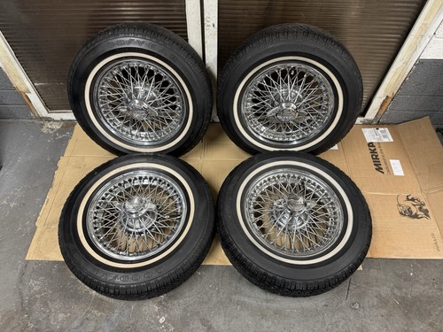 Jaguar wire wheels - jaguar, 15x5