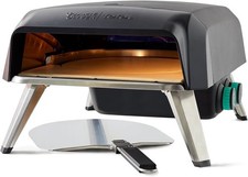 Jamie Oliver by Tefal Outdoor Gas Pizza Oven, Rotating Stone for Homemade Pizza,