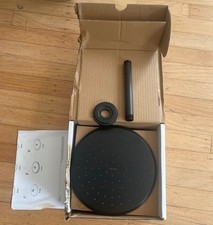 Kallista Contemporary Raindome 8" Shower Head P21512-G-BL Matte Black W/Arm Read