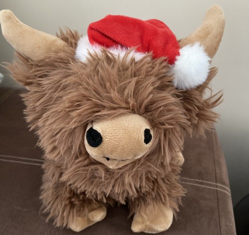 Highland cow christmas door - christmas,