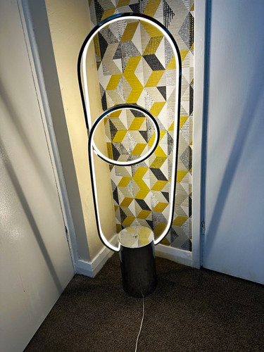 Large modern chrome led - modern,