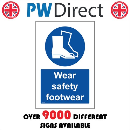Sign wear safety - wear, footwear
