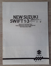 Suzuki Swift 1.3 GTi Brochure