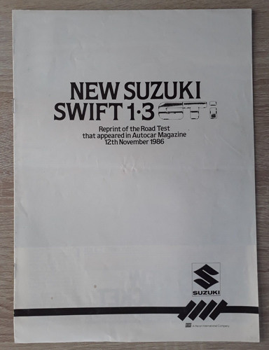 Suzuki swift gti - suzuki,