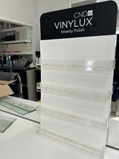 CND VINYLUX SALON WALL DISPLAY SHELF RACK