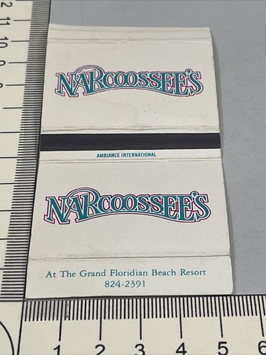 Matchbox cover narcoossee - cover, narcoossee’s