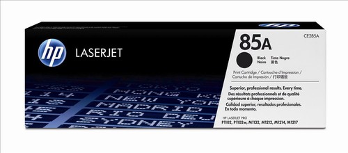 Genuine ce285a black toner - hp,