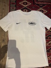 Corteiz x Nike White Tee 'DUN It' Size Small Brand New