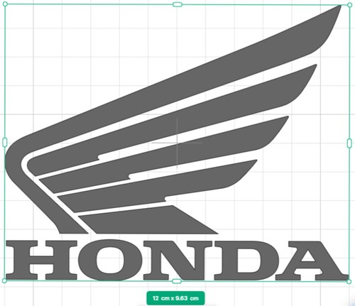 Honda sticker decals - 2x,