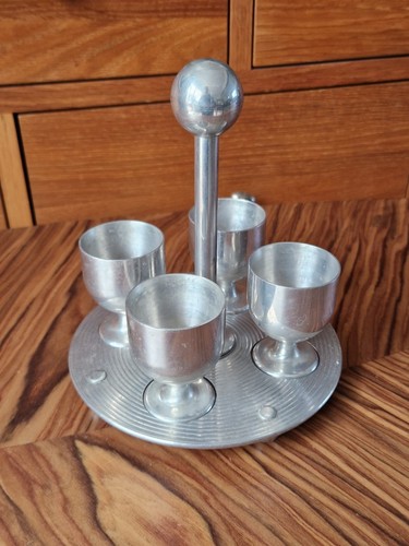 Vintage art deco egg cups - egg,
