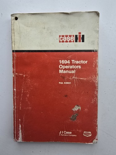 Case 1694 tractor - 1694, operators